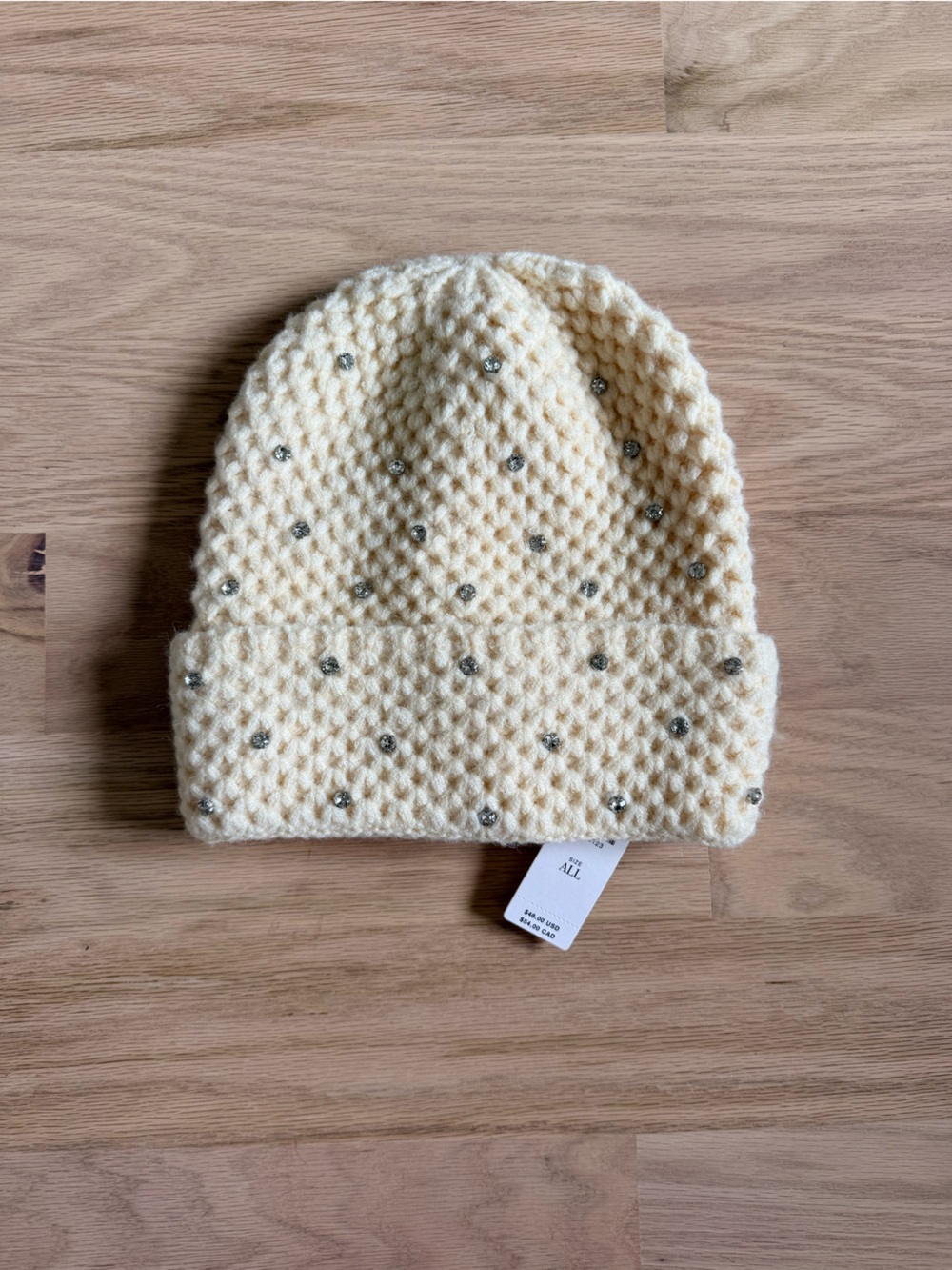 Anthropologie Maeve Hat with Rhinestone — NWT!